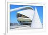 Reina Sofia Arts Palace, City of Arts and Sciences, Valencia, Spain-Marco Simoni-Framed Photographic Print