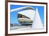 Reina Sofia Arts Palace, City of Arts and Sciences, Valencia, Spain-Marco Simoni-Framed Photographic Print