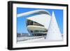 Reina Sofia Arts Palace, City of Arts and Sciences, Valencia, Spain-Marco Simoni-Framed Photographic Print