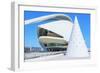 Reina Sofia Arts Palace, City of Arts and Sciences, Valencia, Spain-Marco Simoni-Framed Photographic Print