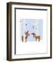Reindee Love - Wink Designs Contemporary Print-Michelle Lancaster-Framed Art Print