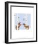 Reindee Love - Wink Designs Contemporary Print-Michelle Lancaster-Framed Art Print