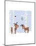 Reindee Love - Wink Designs Contemporary Print-Michelle Lancaster-Mounted Art Print