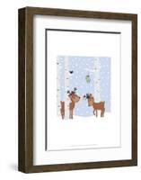 Reindee Love - Wink Designs Contemporary Print-Michelle Lancaster-Framed Giclee Print