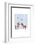 Reindee Love - Wink Designs Contemporary Print-Michelle Lancaster-Framed Giclee Print