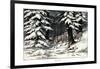 Reindeer, 1860-null-Framed Giclee Print