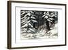 Reindeer, 1860-null-Framed Giclee Print