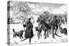 Reindeer 1878-T Bungartz-Stretched Canvas