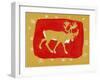 Reindeer, 1960s-George Adamson-Framed Giclee Print