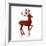 Reindeer 1-Erin Clark-Framed Giclee Print