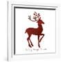 Reindeer 1-Erin Clark-Framed Giclee Print