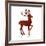 Reindeer 1-Erin Clark-Framed Giclee Print