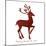 Reindeer 1-Erin Clark-Mounted Giclee Print