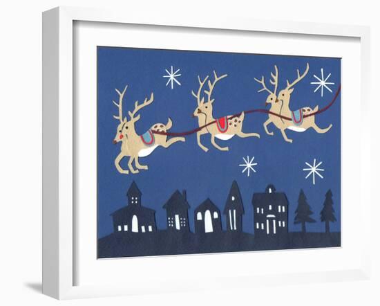 Reindeer, 2014-Isobel Barber-Framed Giclee Print