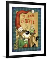 Reindeer Cocoa-Margaret Wilson-Framed Giclee Print