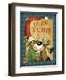 Reindeer Cocoa-Margaret Wilson-Framed Giclee Print