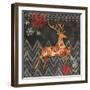 Reindeer Dance I-Paul Brent-Framed Art Print