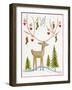 Reindeer Joy-Beverly Johnston-Framed Giclee Print