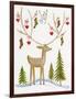 Reindeer Joy-Beverly Johnston-Framed Giclee Print