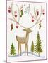 Reindeer Joy-Beverly Johnston-Mounted Giclee Print