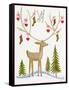 Reindeer Joy-Beverly Johnston-Framed Stretched Canvas