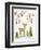 Reindeer Joy-Beverly Johnston-Framed Premium Giclee Print