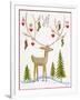 Reindeer Joy-Beverly Johnston-Framed Giclee Print