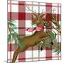 Reindeer Plaid 2-Kim Allen-Mounted Art Print