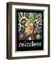 Reindeer Poster-Tim Nyberg-Framed Giclee Print