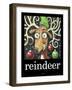 Reindeer Poster-Tim Nyberg-Framed Giclee Print