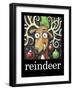 Reindeer Poster-Tim Nyberg-Framed Giclee Print