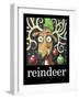 Reindeer Poster-Tim Nyberg-Framed Giclee Print