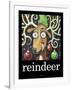 Reindeer Poster-Tim Nyberg-Framed Giclee Print