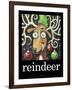 Reindeer Poster-Tim Nyberg-Framed Giclee Print