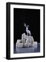 Reindeer (Powdered Sugar)-Dina Belenko-Framed Giclee Print