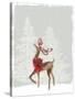 Reindeer Stance-PI Studio-Stretched Canvas