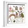 Reindeer Wishes II-Melissa Wang-Framed Art Print