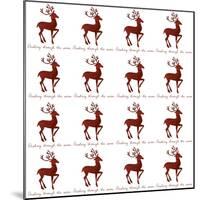 Reindeer Wrap-Erin Clark-Mounted Giclee Print