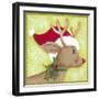 Reindeer-Beverly Johnston-Framed Giclee Print