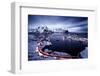 Reine Blue Hour-Javier de la-Framed Photographic Print