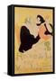 Reine De Joie, 1892 (Colour Litho)-Henri de Toulouse-Lautrec-Framed Stretched Canvas