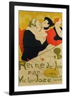 Reine De Joie, 1892-Henri de Toulouse-Lautrec-Framed Giclee Print