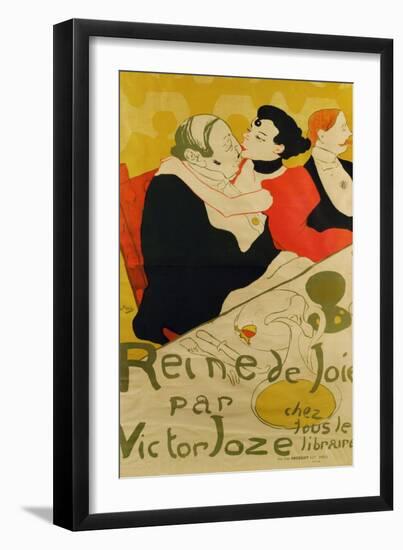 Reine De Joie, 1892-Henri de Toulouse-Lautrec-Framed Premium Giclee Print