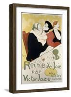 Reine De Joie, 1892-Henri de Toulouse-Lautrec-Framed Giclee Print