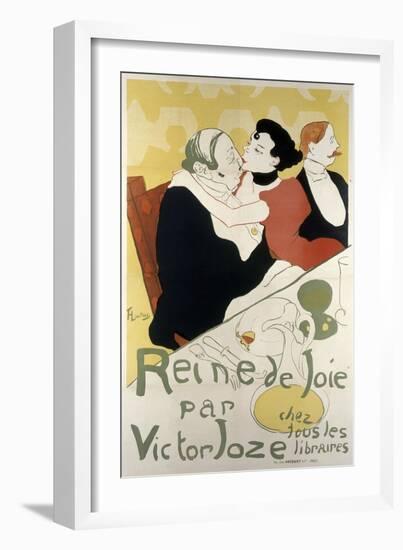 Reine De Joie, 1892-Henri de Toulouse-Lautrec-Framed Giclee Print