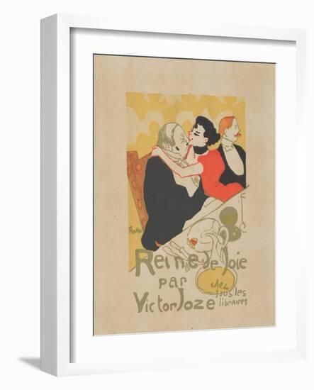 Reine de Joie, 1892-Henri de Toulouse-Lautrec-Framed Giclee Print