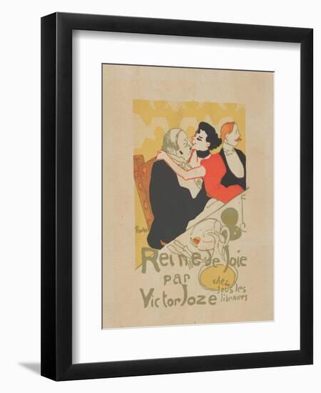 Reine de Joie, 1892-Henri de Toulouse-Lautrec-Framed Premium Giclee Print