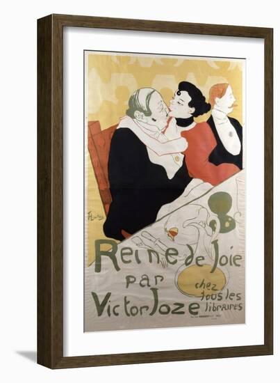 'Reine de joie' ('Queen of Joy'), 1892. Artist: Henri de Toulouse-Lautrec-Henri de Toulouse-Lautrec-Framed Giclee Print