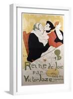 'Reine de joie' ('Queen of Joy'), 1892. Artist: Henri de Toulouse-Lautrec-Henri de Toulouse-Lautrec-Framed Giclee Print