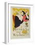 Reine de joie-Henri de Toulouse-Lautrec-Framed Collectable Print